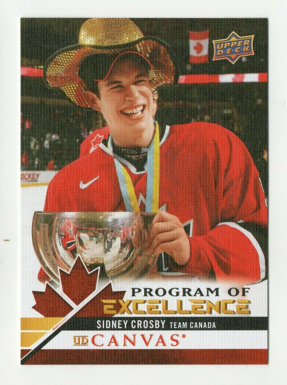 2020-21 Upper Deck Series 2 Program Of Excellence Sidney Crosby Short Print C265