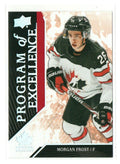 2019-20 UD Team Canada Juniors  -  MORGAN FROST  -  Program of Excellence #127