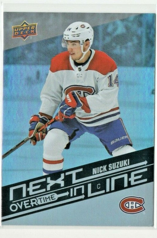 2019-20 UD UPPER DECK OVERTIME NEXT IN LINE U PICK -- FREE COMBINED SHIPPING 