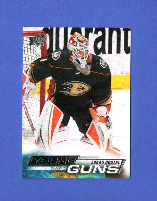 2022-23 Upper Deck Young Guns Rookie Card  - Lukas Dostal #203  -  Anaheim Ducks