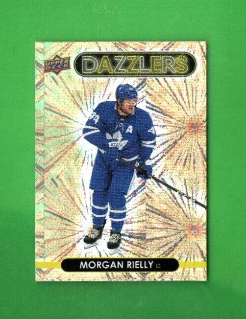 2021-22 Upper Deck Dazzlers Orange #DZ42  -  Morgan Rielly - Toronto Maple Leafs