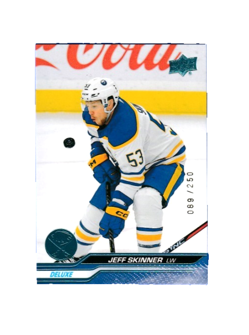 2023-24 Upper Deck Series 2 Deluxe 089/250  Jeff Skinner #270  -  Buffalo Sabres