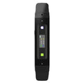 Abdominal breathing trainer lung capacity data detector