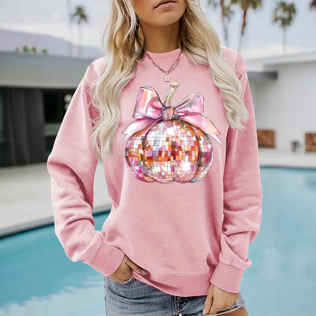 Round neck sweatshirt sports sweatshirt