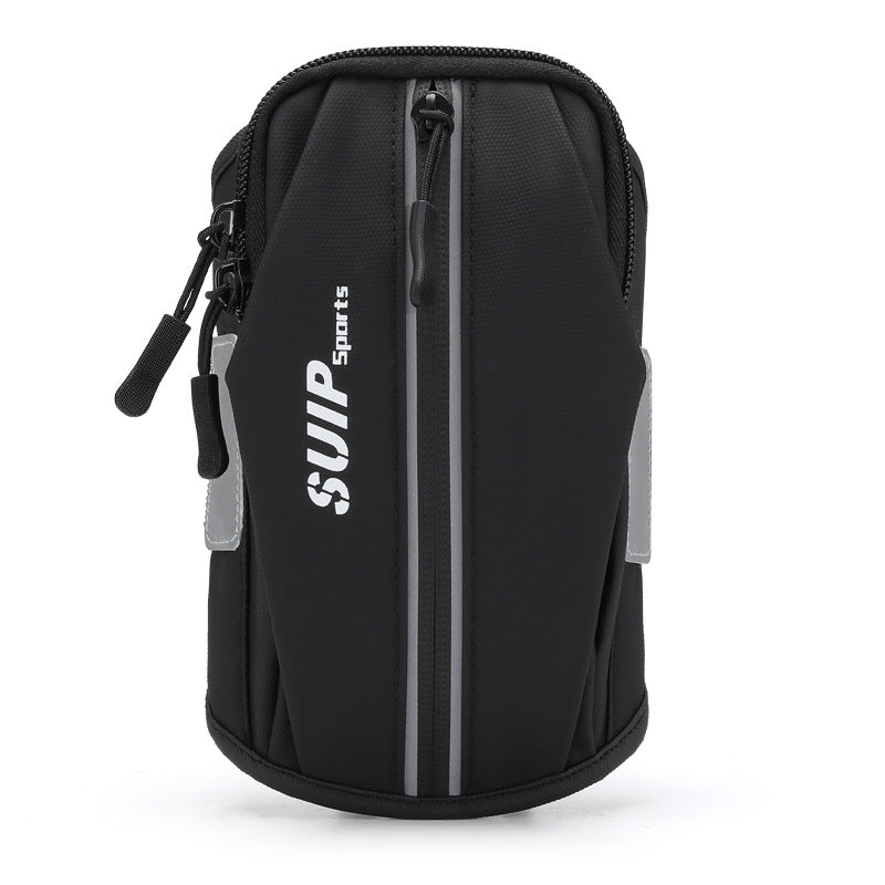 Outdoor fitness arm bag elastic men's and women's universal arm cover wrist bag fashionable waterproof running phone arm bag