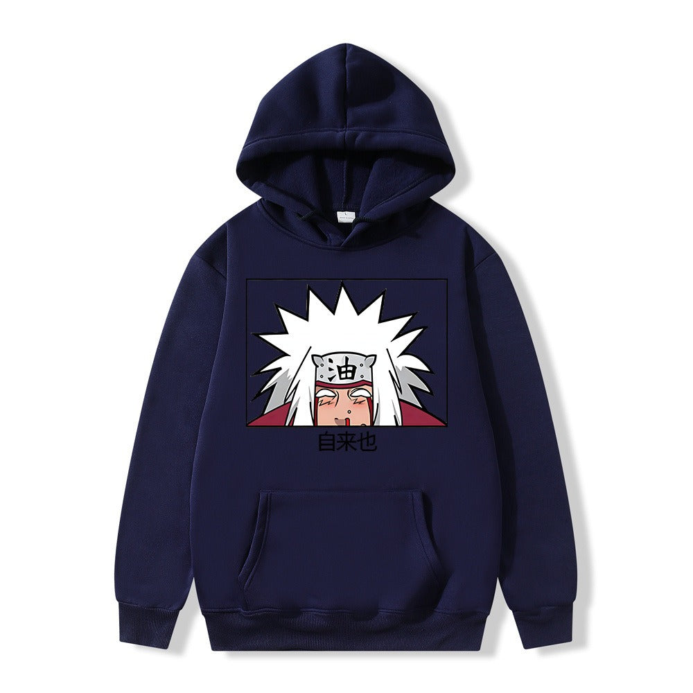 New Naruto Ziraiya Pullover Hoodie Plush Coat Sweater hoodie
