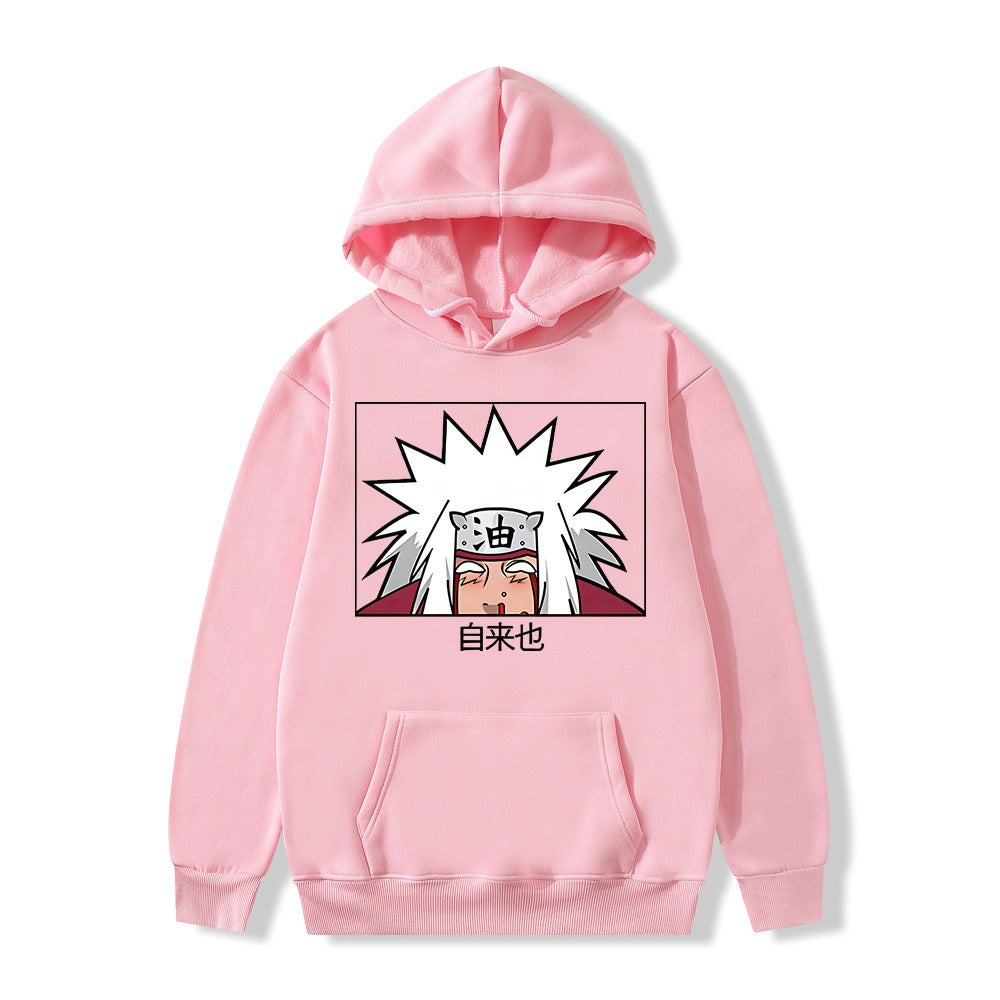 New Naruto Ziraiya Pullover Hoodie Plush Coat Sweater hoodie