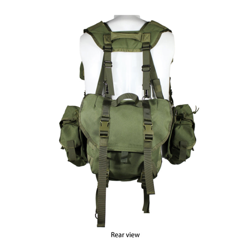 Replicate Russian individual gear: SMERSH tactical vest, MOLLE chest rig – military fan combat equipment for cosplay