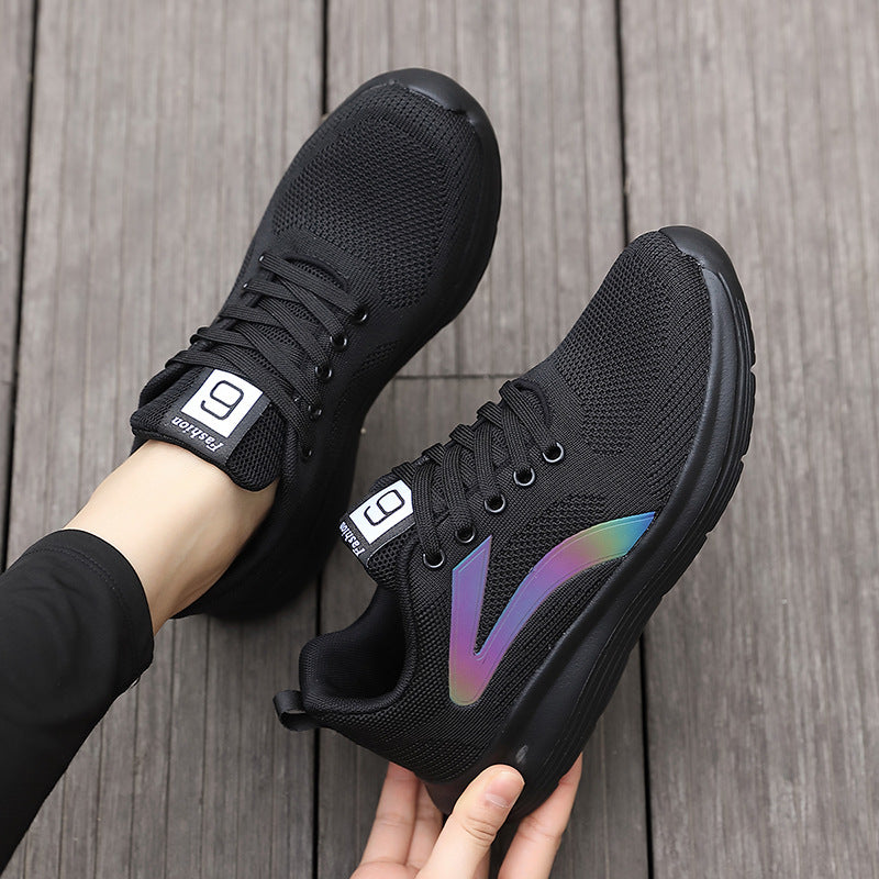 Fitness shock-absorbing ultra light running shoes