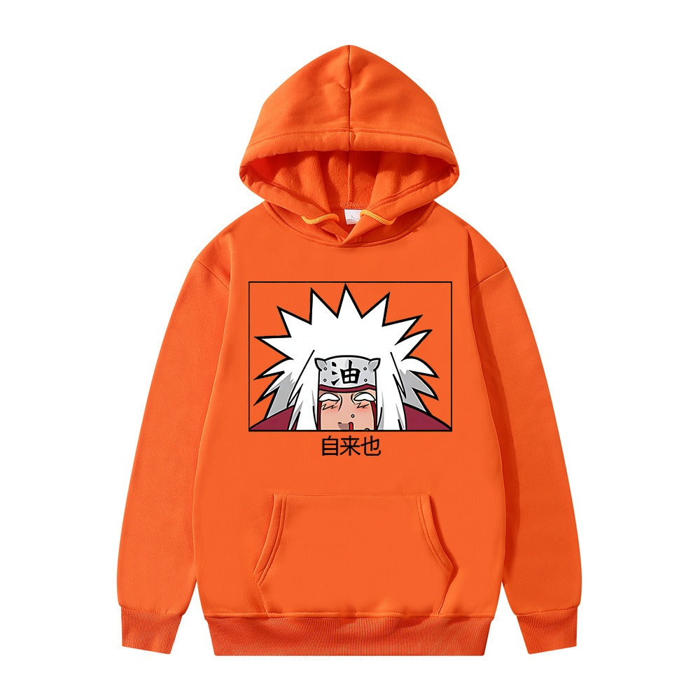 New Naruto Ziraiya Pullover Hoodie Plush Coat Sweater hoodie