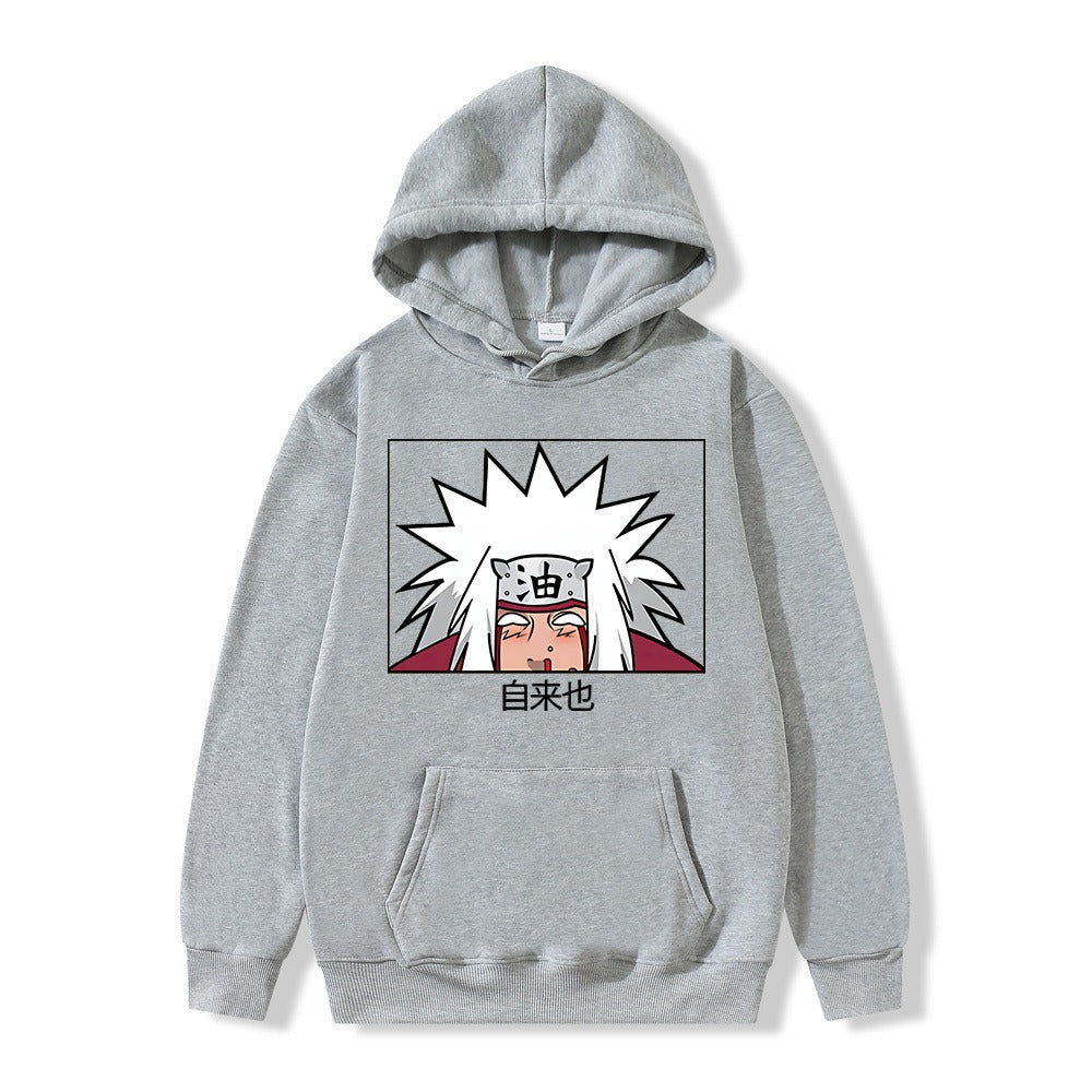 New Naruto Ziraiya Pullover Hoodie Plush Coat Sweater hoodie