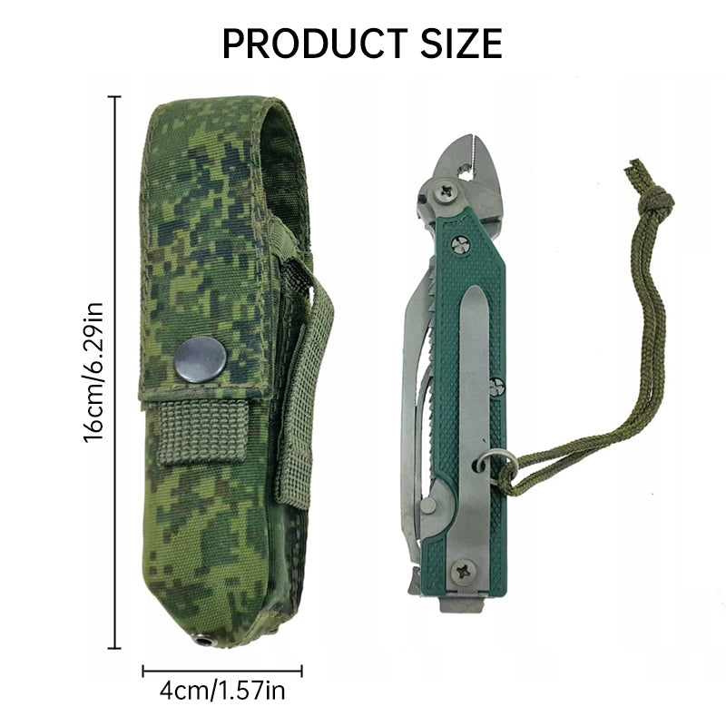 Cold - war Russian 6E6 multi - functional outdoor EDC folding tool pliers set