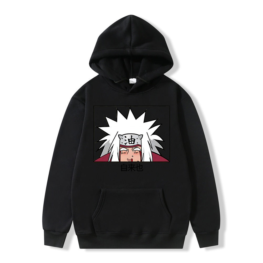 New Naruto Ziraiya Pullover Hoodie Plush Coat Sweater hoodie