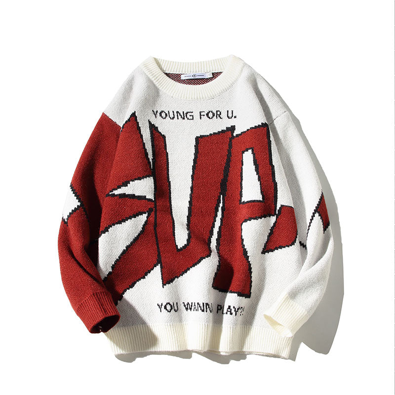 Men'S Sweaters Spring Autumn Winter Clothes Pull OverSized M-4XL 5XL Korea Style Casual Standard Pullovers