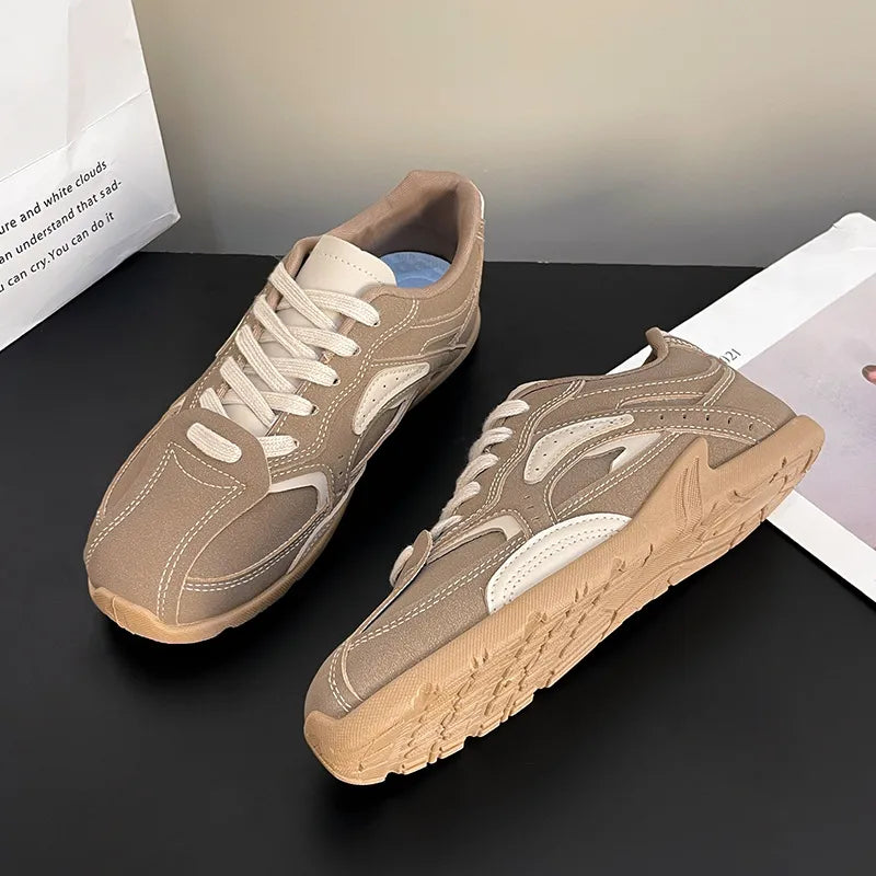 Sports and casual shoes versatile for students white shoes