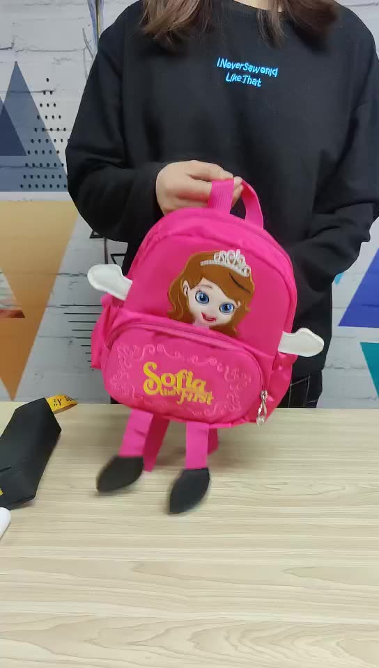 Cute children's backpack princess cute primary school bag kindergarten light backpack