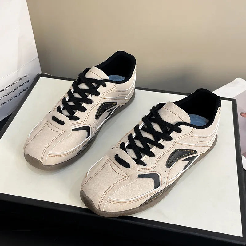 Sports and casual shoes versatile for students white shoes