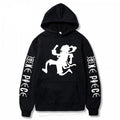 One Piece Pirate King Nika Luffy Shadow Pullover Hoodie with Plush Men's and Women's Coat Sweater