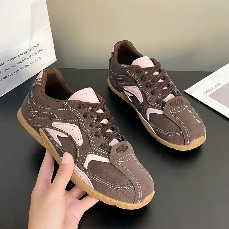 Sports and casual shoes versatile for students white shoes